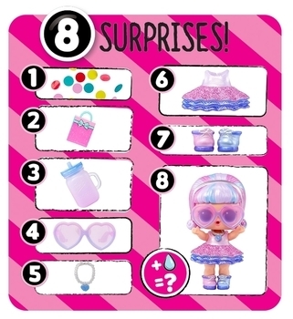 Игровой набор с куклой L.O.L. SURPRISE! серии Confetti Pop День Рождения (589969) - Pampik - 7