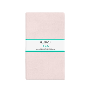 Дитячий постільний комплект Cosas, ранфорс, 110x140 см, білий із рожевим (ColorBlotsV2_Rose_140) - Pampik - 6