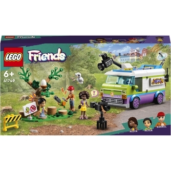 Конструктор LEGO Friends Фургон редакції новин, 446 деталей (41749) - Pampik