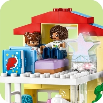 Конструктор LEGO DUPLO Town Сімейний будинок 3 в 1, 218 деталей (10994) - Pampik - 6