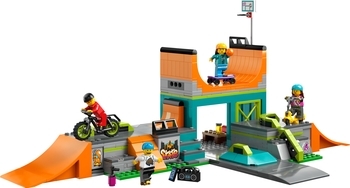 Конструктор LEGO City Вуличний скейтпарк, 454 деталі (60364) - Pampik - 3