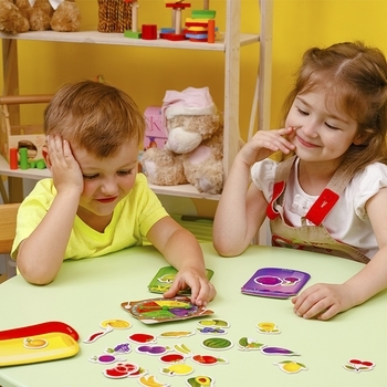 Міні-розвивашка сортер Vladi Toys Смачний урожай (VT1804-41) - Pampik - 2