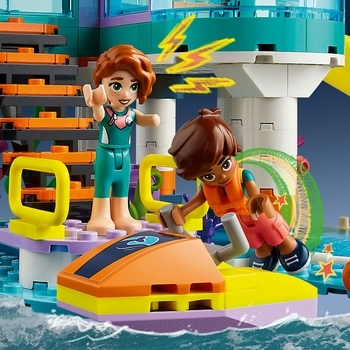 Конструктор LEGO Friends Морской спасательный центр, 376 деталей (41736) - Pampik - 4