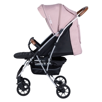 Прогулянкова коляска FreeON Lux Premium Dusty Pink-Black (44688) - Pampik - 2