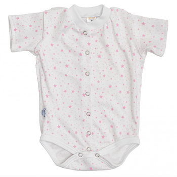 Боді-футболка Twins, інтерлок, р.74, print, білий з принтом (W-112-TB-К74-20) - Pampik - 5