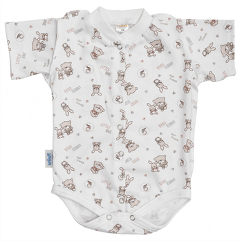 Боді-футболка Twins, інтерлок, р.74, print, білий з принтом (W-112-TB-К74-20) - Pampik - 7