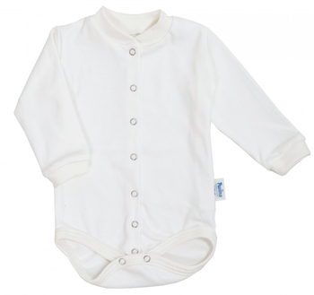 Боді Twins, інтерлок, р.74, ecru, молочний (W-110-TB-D74-202) - Pampik