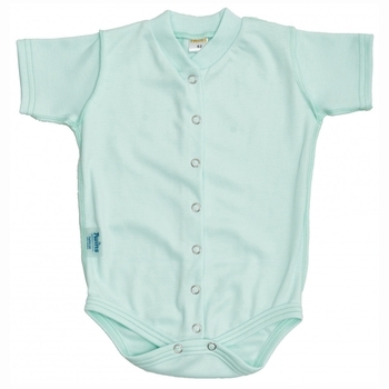 Боді-футболка Twins, інтерлок, р.62, mint, ментоловий (W-112-TB-К62-14) - Pampik