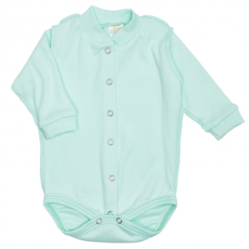 Боди Twins, интерлок, р.56, mint, ментоловый (W-110-TB-D56-14) - Pampik