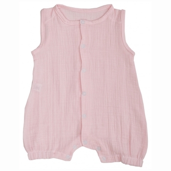 Пісочник Twins, муслін, р.68, pink, рожевий (W-103-PTМ68-08) - Pampik