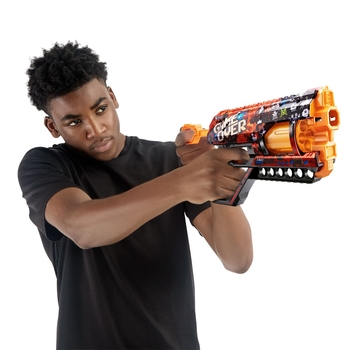 Скорострельный бластер Zuru X-Shot Skins Griefer Game Over, 12 патронов (36561D) - Pampik - 6