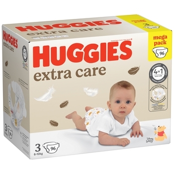 Підгузки на липучках Huggies Extra Care 3 (6-10 кг), 96 шт. - Pampik