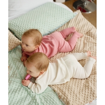 Лонгслів Twins Ego, кашкорсе, р.68, ecru, світло-бежевий (W-210-LTE68-202) - Pampik - 3