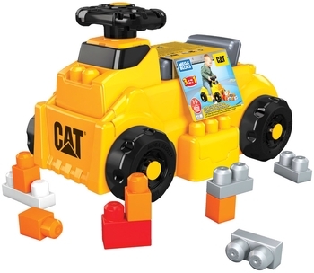 Машинка-конструктор Mega Bloks CAT Збираємо кубики (HDJ29) - Pampik - 5