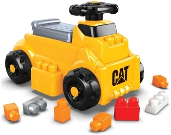 Машинка-конструктор Mega Bloks CAT Збираємо кубики (HDJ29) - Pampik - 4