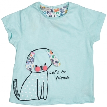 Футболка Twins Via Girls mint dog, хлопок, р.92, mint, мятный (VIA6133-24m) - Pampik