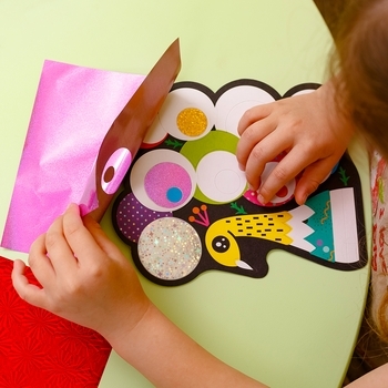 Набір для творчості Vladi Toys Foil Craft Пташки, українська мова (VT4433-12) - Pampik - 6