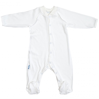 Комбінезон-чоловічок Twins, інтерлок, р.68, ecru, світло-бежевий (W-111-TК-68-202) - Pampik