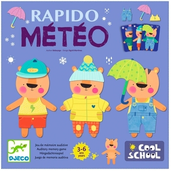 Настольная игра Djeco Рапидо Метео (DJ08527) - Pampik