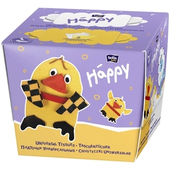 Двоколірні носові хусточки Bella Happy, 80 шт. - Pampik