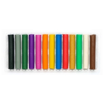 Пластилин круглый Школярик, 12+1 цветов (303115007-UA) - Pampik - 2