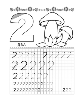 Прописи. цифри. 4+ (9789669359940) - Pampik - 2