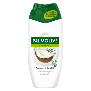 Гель для душу Palmolive Naturals Кокос та молочко, 250 мл - Pampik