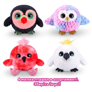 Интерактивный игровой набор Zuru Pets Alive S1 Веселые птички, в ассортименте (9537) - Pampik - 5