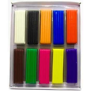 Пластилін ZiBi Smart Line, 10 кольорів, 200 г (ZB.6223) - Pampik