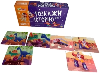 Набор логических карт JoyBand Расскажи историю. Серия 4 (WB104) - Pampik - 4