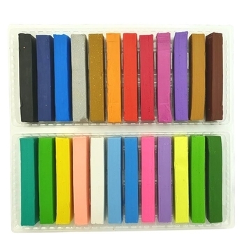 Пластилін восковий CLASS "Чисті руки Дивовижні" 24 кольори (7655) - Pampik - 2