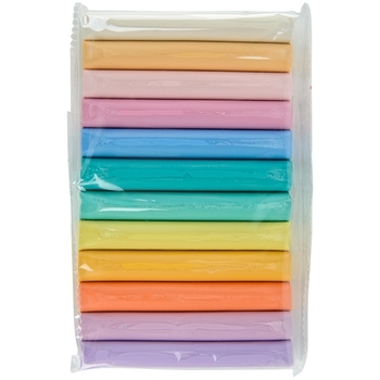 Пластилин восковой Kite Fantasy Pastel 12 цветов (K22-086-2P) - Pampik