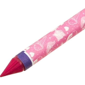 Олівці кольорові воскові Школярик Crayons Unicorn, 12 кольорів (316121009) - Pampik - 3