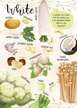 Мої улюблені фрукти та овочі. My favorite vegetables and fruits - Виктория Тихая (9789669890702) - Pampik - 4