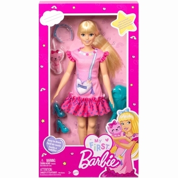 Лялька Barbie Моя перша Barbie, блондинка з кошеням (HLL19) - Pampik - 9