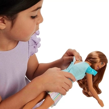 Кукла Barbie Моя первая Barbie, шатенка с зайчонком (HLL21) - Pampik - 7