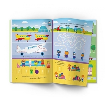 Книга з наклейками. Activity book. Кумедний транспорт, 85 шт (F00029941) - Pampik - 4