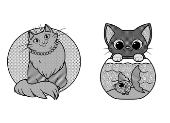 Водяні розмальовки із секретом. Кішечка - Pampik - 3