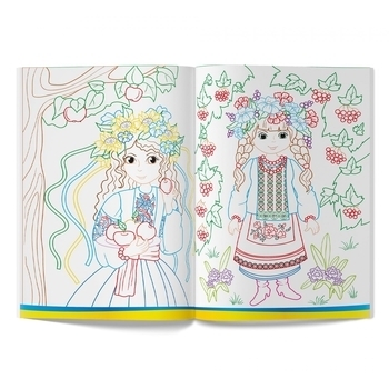 Патріотична розмальовка. Я-україночка! - Pampik - 2