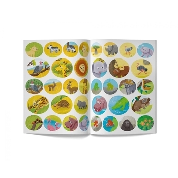 Інтерактивні наліпки. Зоопарк (F00029687) - Pampik - 5