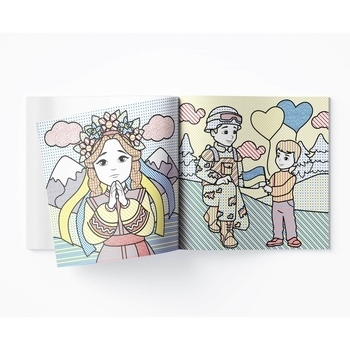 Патріотичні водяні розмальовки із секретом. Люба Україна! - Pampik - 4