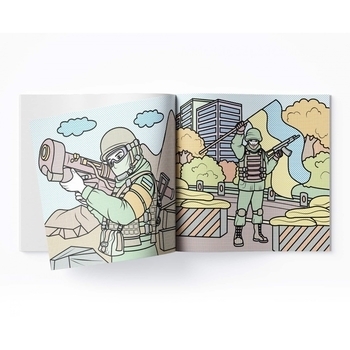 Патріотичні водяні розмальовки. Незламні українці - Pampik - 4