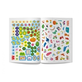 Школа сучасного чомусика. English ABC, 128 розвиваючих наліпок (F00029943) - Pampik - 6