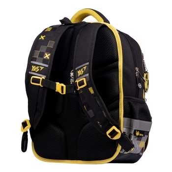 Рюкзак YES S-72 Don't foget to smile для хлопчиків, 38х30х15 см, чорний (554124) - Pampik - 2