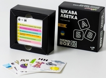 Настільна гра JoyBand MemoBox Delux Цікава абетка (MBD103) (4820246770255) - Pampik - 2