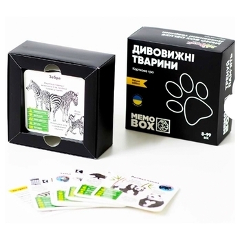 Настольная игра JoyBand MemoBox Deluxe Удивительные животные (MBD106) - Pampik - 2