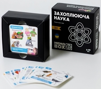 Настольная игра JoyBand MemoBox Delux Увлекательная наука (MBD105) (4820246770279) - Pampik - 3