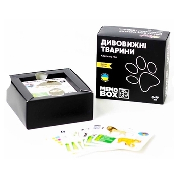 Настольная игра JoyBand MemoBox Deluxe Удивительные животные (MBD106) - Pampik - 3