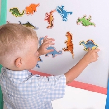 Магнітний набір Magdum Magnetic set Big dinosaurs (ML4031-06 EN) - Pampik - 9