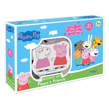 Набор магнитов Magdum Свинка Пеппа Друзья Пеппы (МЭ 5031-02) - Pampik